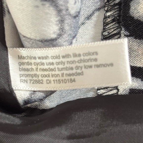 Fashion Bug Black White & Grau graphic print jacket size 6 - Picture 4 of 4